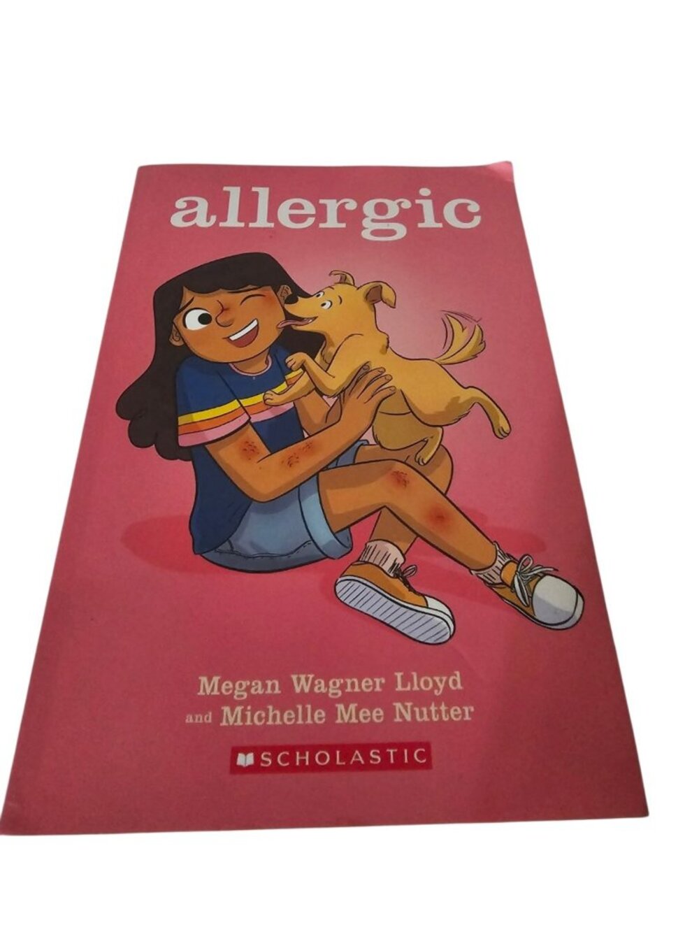 Allergic- Megan W Lloyd- A Scholastic Graphic Novel
